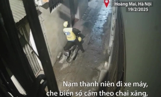 Truy tìm đối tượng mang xăng phóng hỏa nhà dân ở Hà Nội